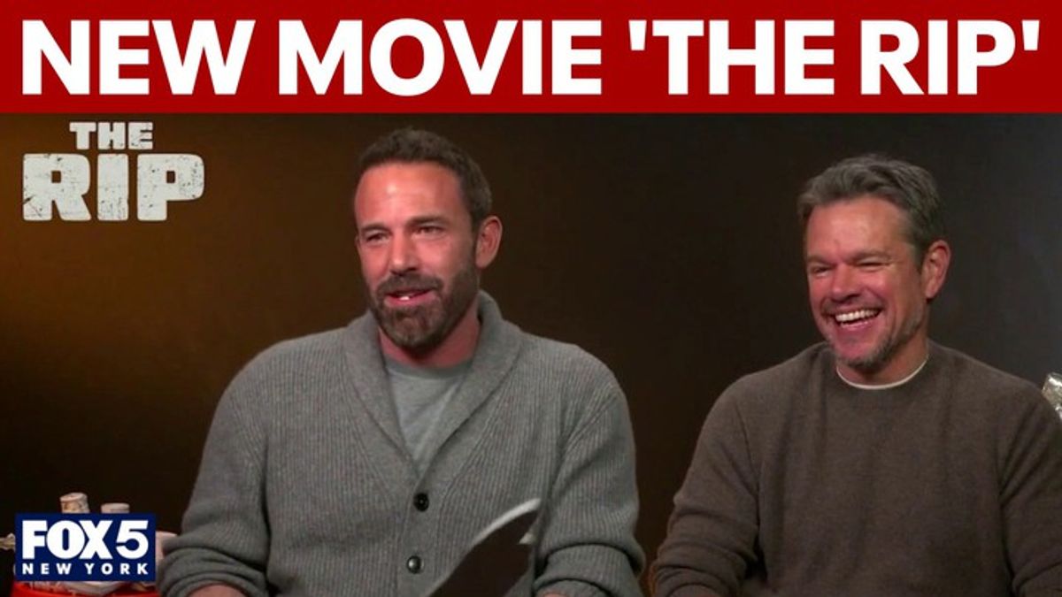 Ben Affleck and Matt Damon talk new movie 'The Rip' and all things ...