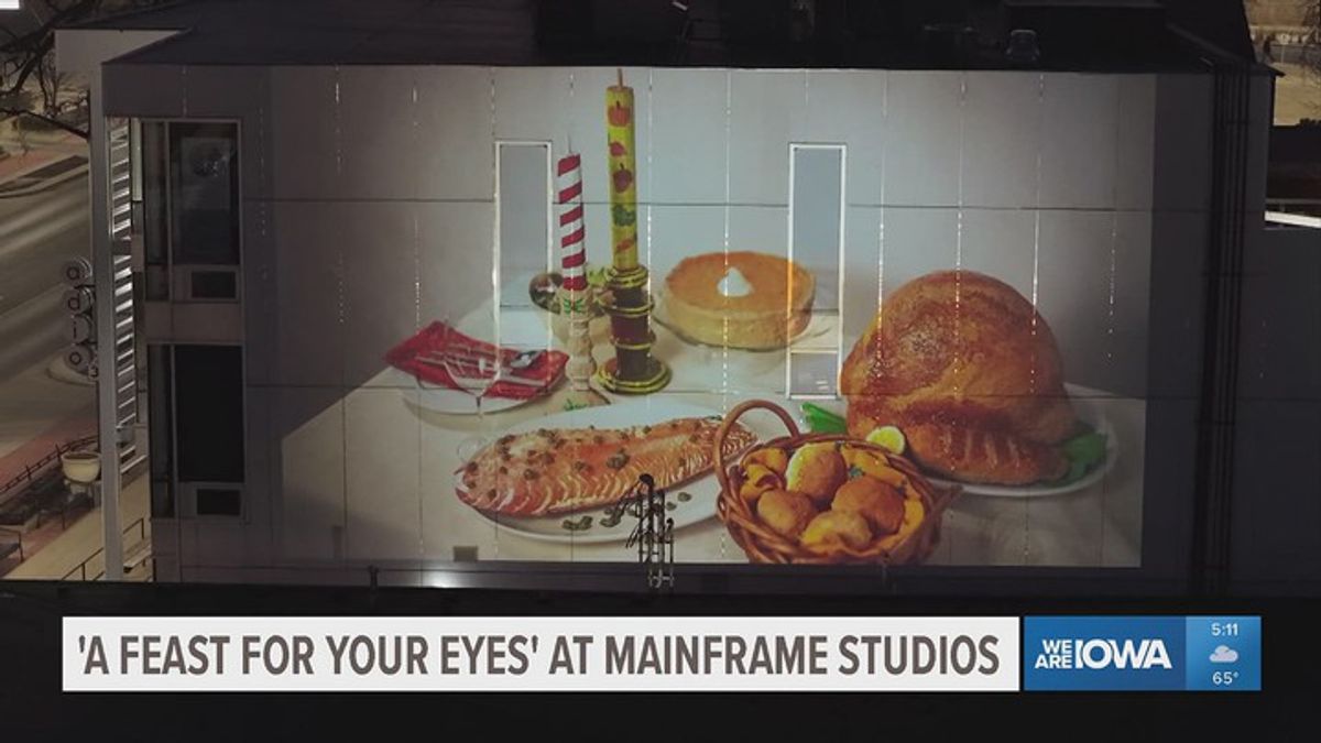 'A feast for your eyes': Projector showcase debuts at Main Frame ...