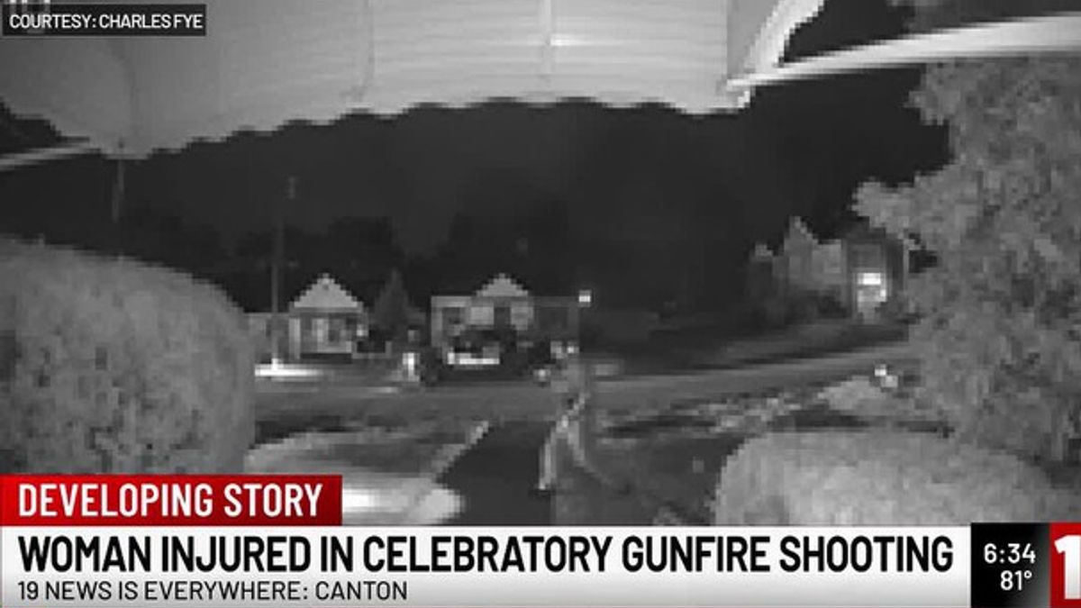Canton woman shot in back while asleep by ‘celebratory gunfire’, police ...