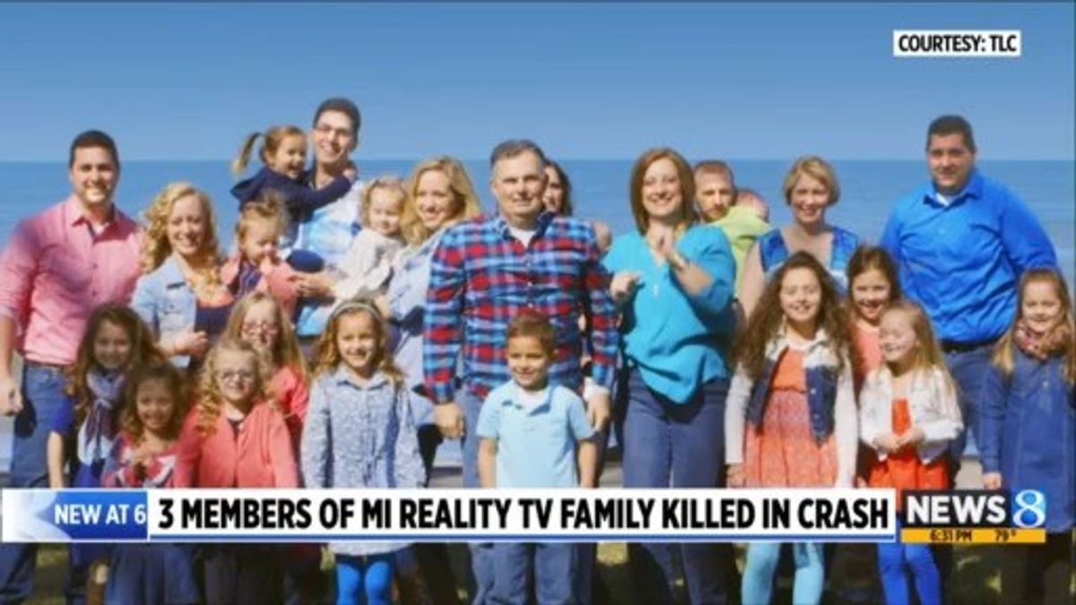3 members of Michigan reality TV family killed in crash | Haystack News
