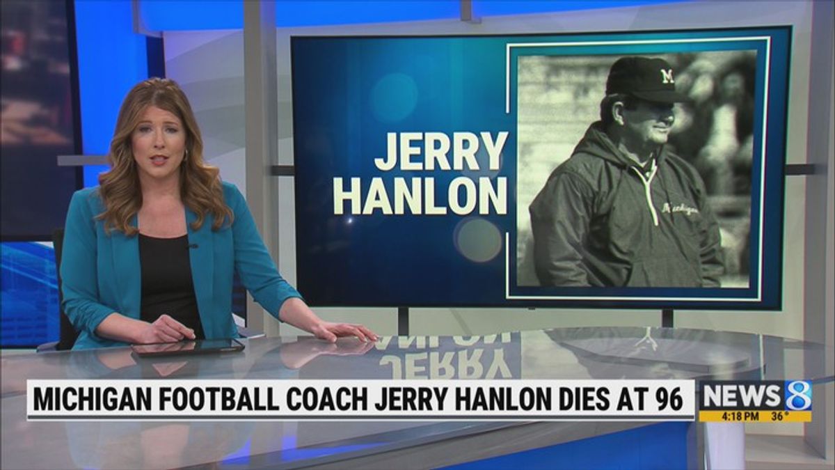 Longtime Michigan football coach Jerry Hanlon dies at 96 | Haystack News