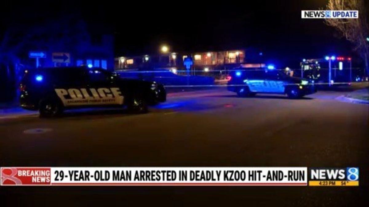 Man arrested in deadly Kalamazoo hit-and-run | Haystack News