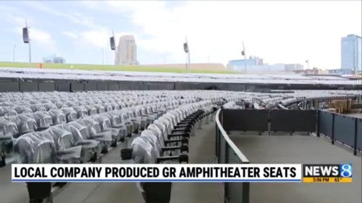 Local company produced GR amphitheater seats | Haystack News