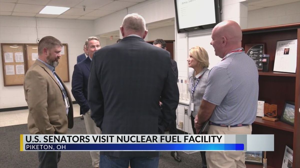 US Senators, Representative tour Ohio nuclear fuel facility | Haystack News