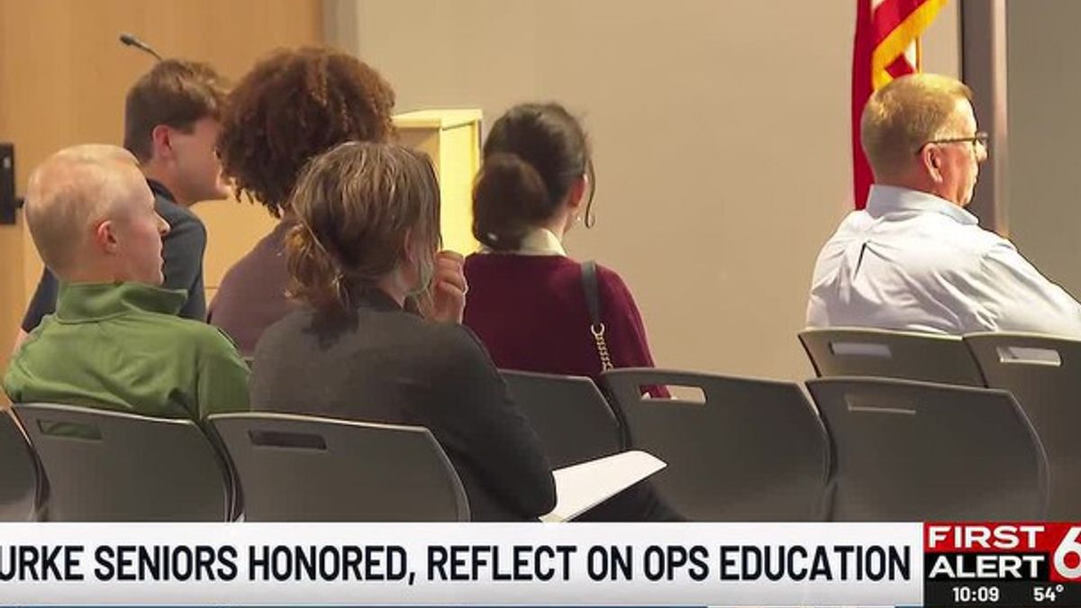 Burke seniors honored, reflect on OPS education | Haystack News