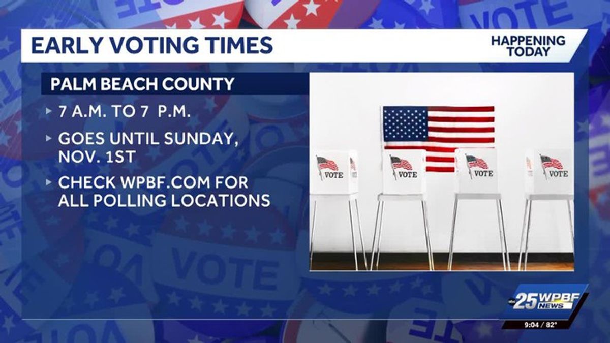 WPBF 25 Interactive Voter Guide for 2026 Florida general election ...