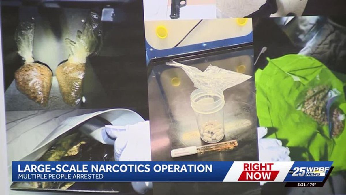 West Palm Beach Police conduct large-scale narcotics operation ...