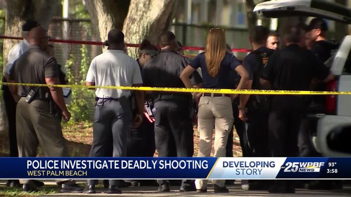 1 person shot and killed near Bak Middle School in West Palm Beach ...