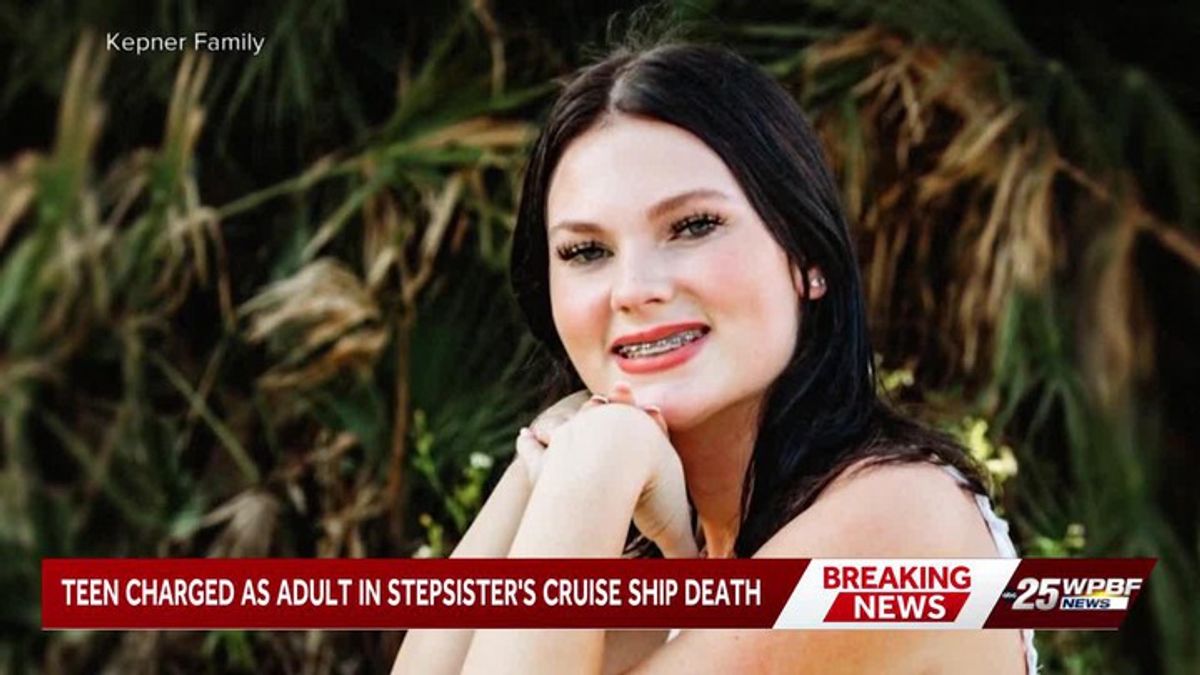 Florida teen charged as adult in stepsister's cruise ship death ...