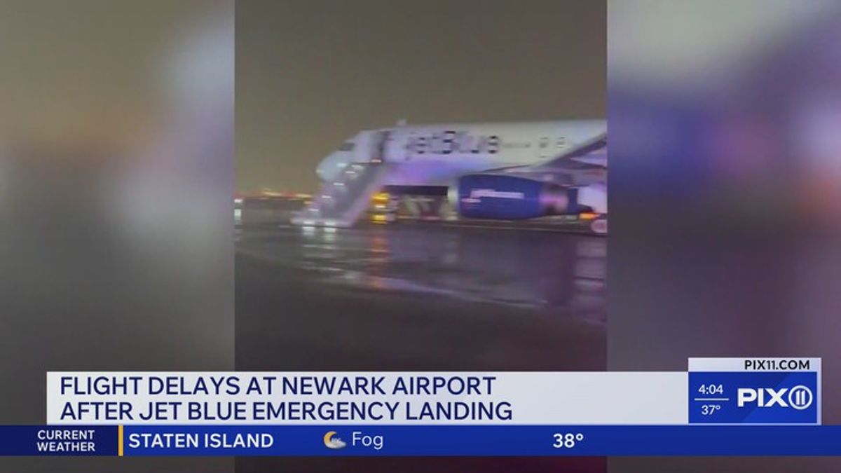 Delays at Newark airport following emergency landing | Haystack News