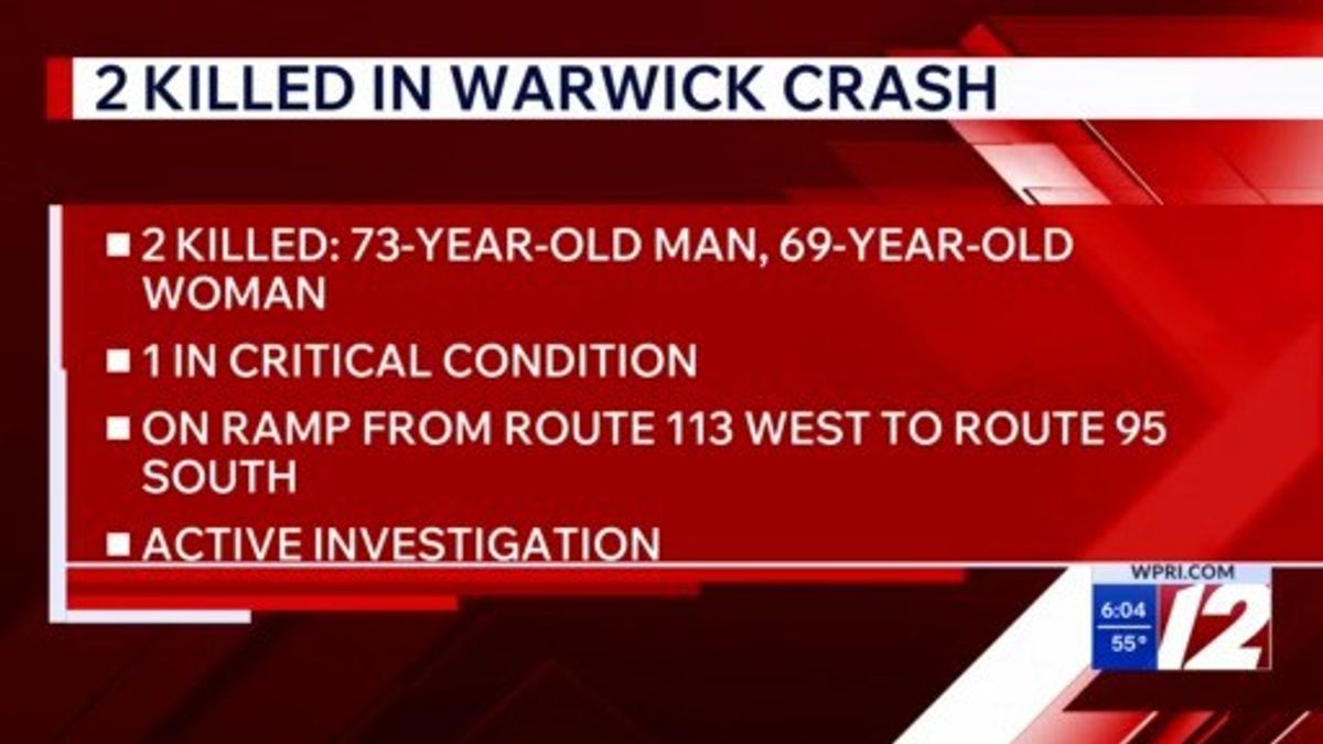 2 dead, 1 hurt after crash on I-95 South in Warwick | Haystack News