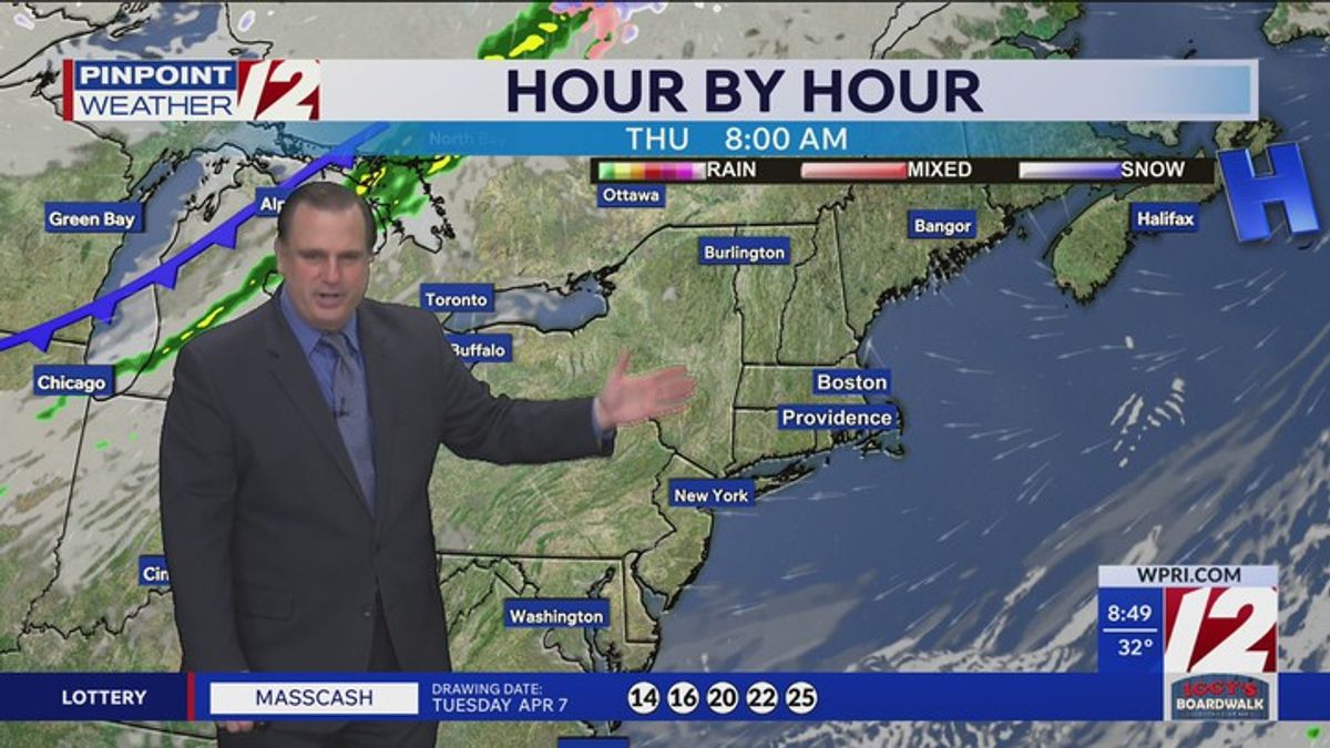 WPRI 12 Weather Forecast for 4/8/26: Chilly but dry today | Haystack News