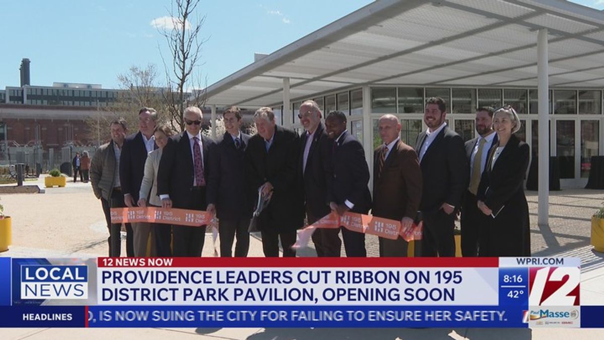 Providence leaders cut ribbon on 195 District Park Pavilion | Haystack News