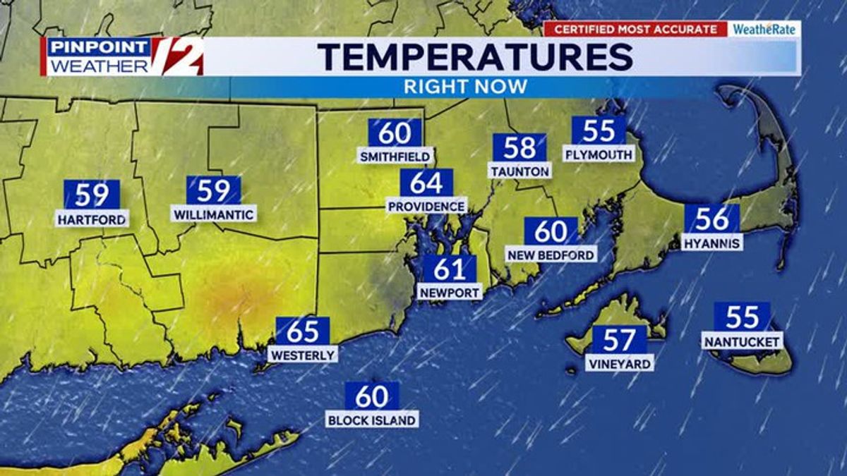 WPRI 12 Weather Now 4/4/26: Dry, Nice Today; Showers at Times Sunday ...