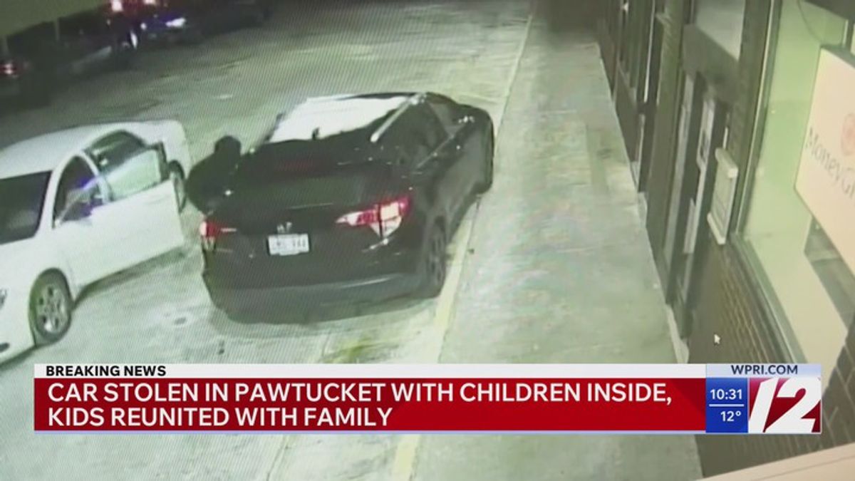 Police: Suspect stole car with 2 kids inside in Pawtucket | Haystack News