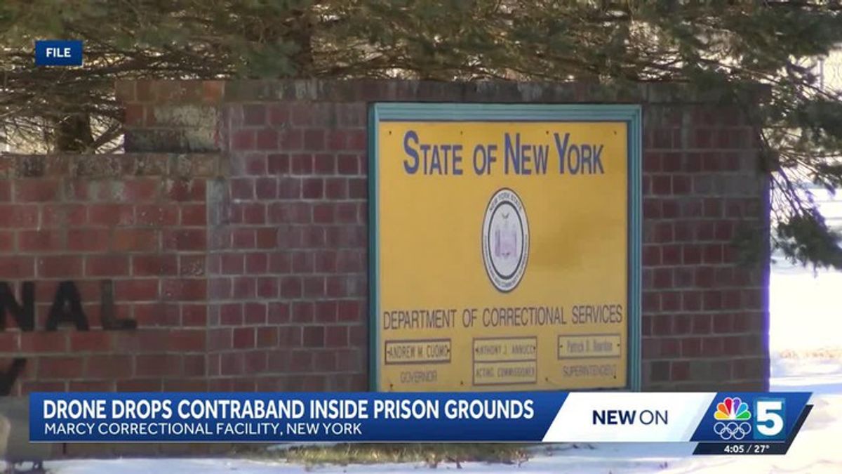 Drone drops contraband at Marcy Correctional Facility | Haystack News