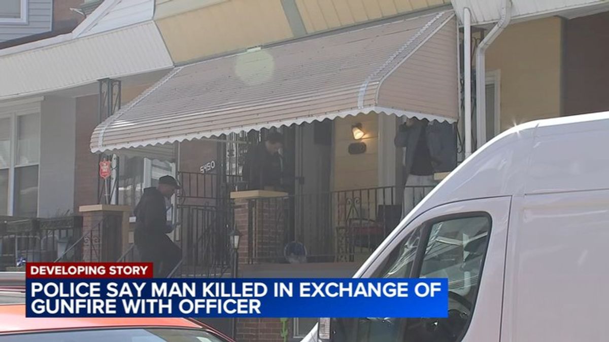 Man killed in exchange of gunfire with police officer in West ...