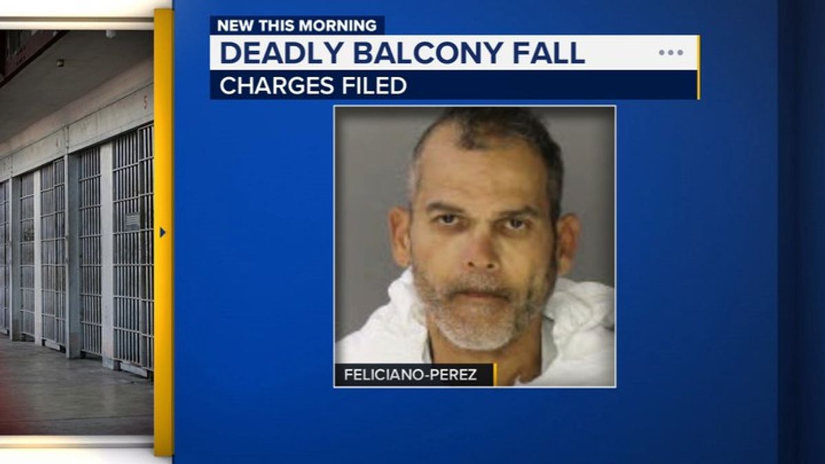Man charged with murder in deadly balcony fall after allegedly pushing ...