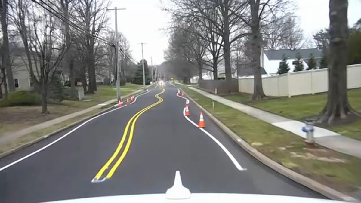 'Squiggly line' traffic pattern in Montgomery County neighborhood will ...
