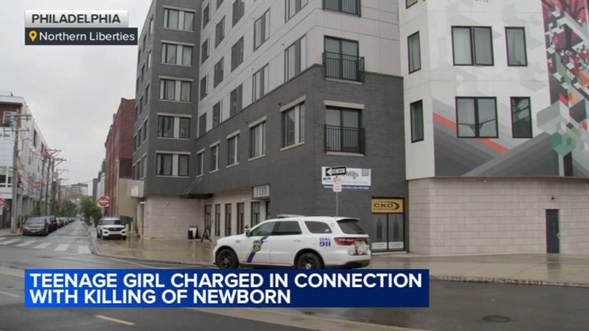 Teen mother charged with killing newborn baby in Philadelphia's ...
