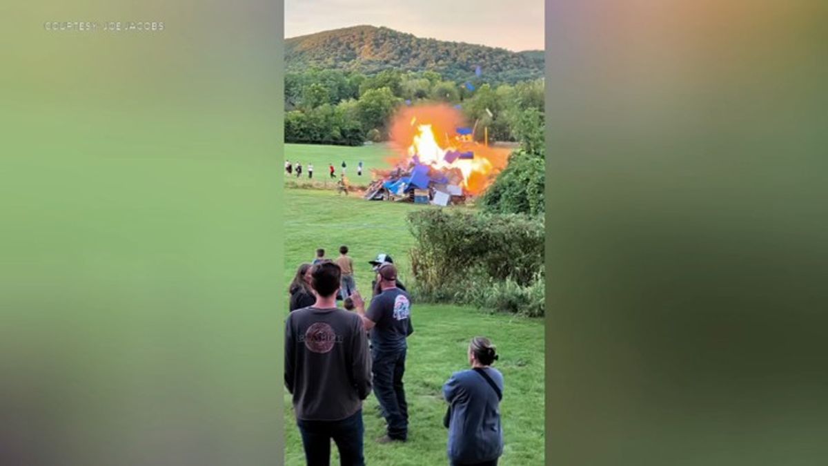 School to discontinue homecoming tradition after bonfire explosion in ...