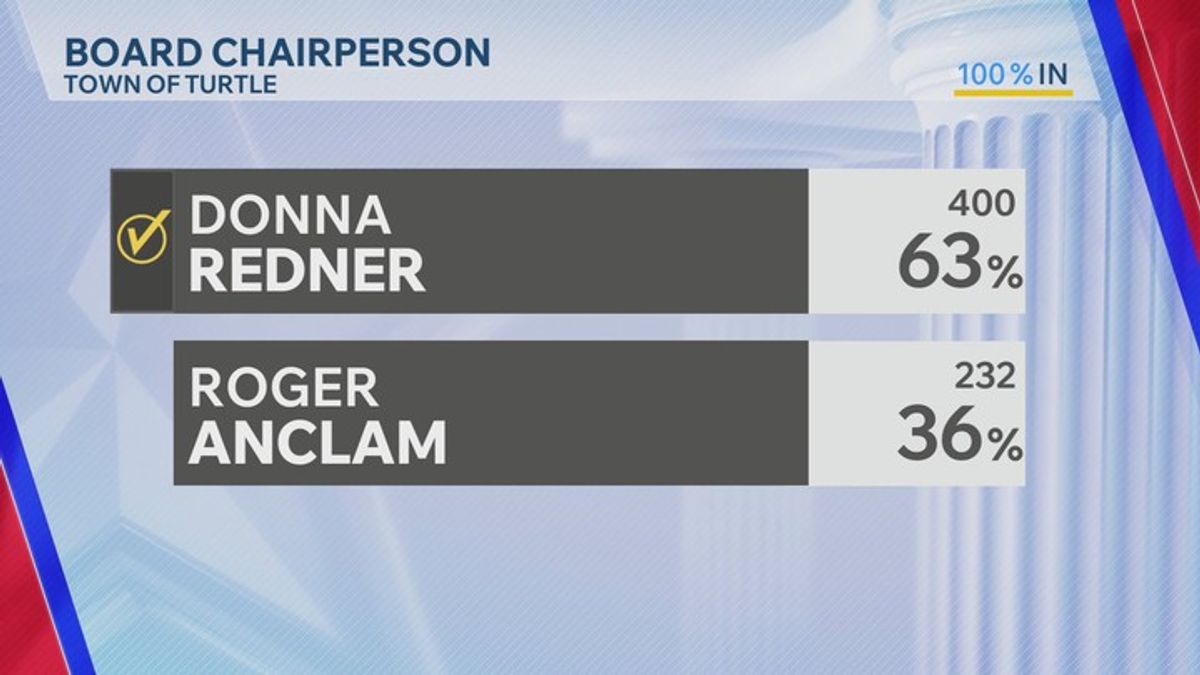 Donna Redner defeats Roger Anclam in Turtle special recall election ...