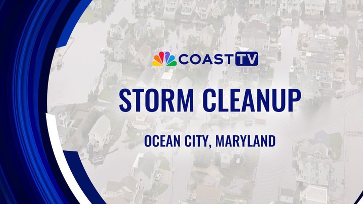 Nor'easter cleanup begins after Fenwick Island and Ocean City ...