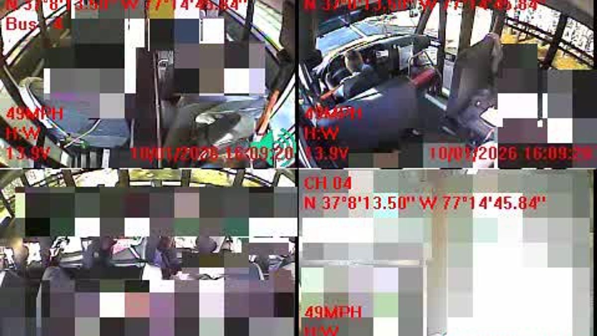 New video shows moments leading up to school bus crash in Prince George ...