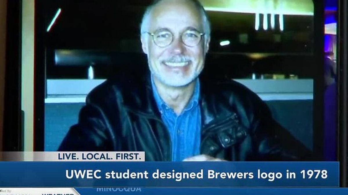 Classic Brewers logo designed by UW-Eau Claire student in 1978 ...