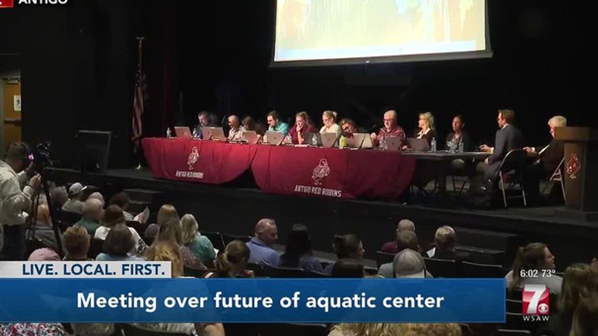 Antigo school board holds emergency meeting over fate of aquatic center ...