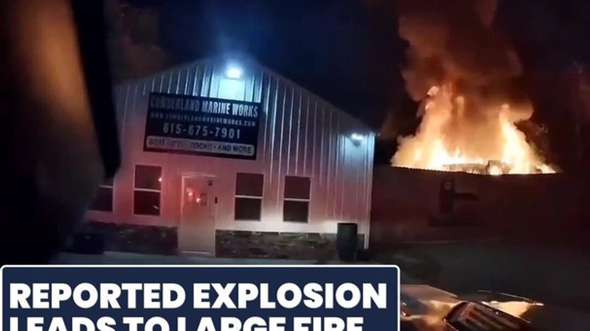 Explosion leads to large structure fire in Gallatin | Haystack News