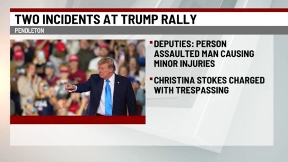 Deputies: Trespassing, fist fight broke out during Trump rally in ...