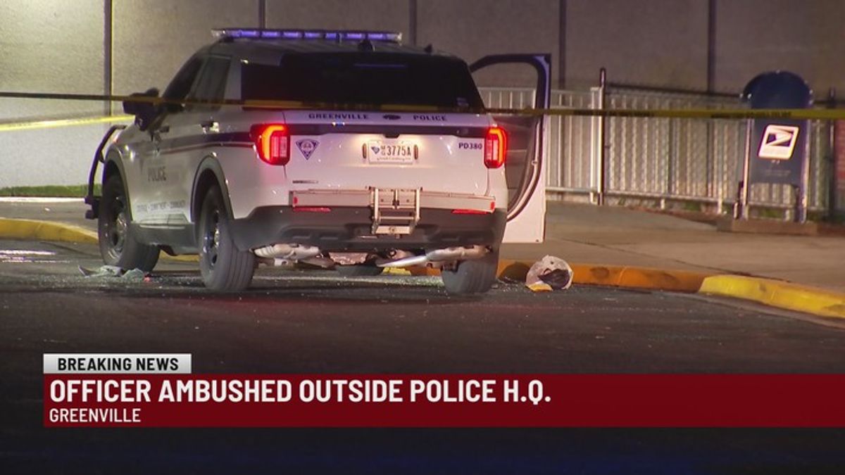 Greenville police officer out of hospital, recovering at home after ...