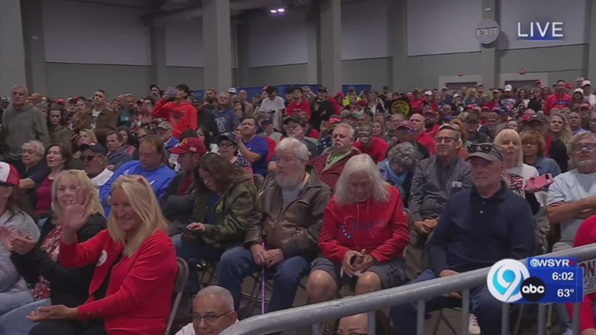 Syracuse's Oncenter packed with Trump and Blakeman supporters at rally ...