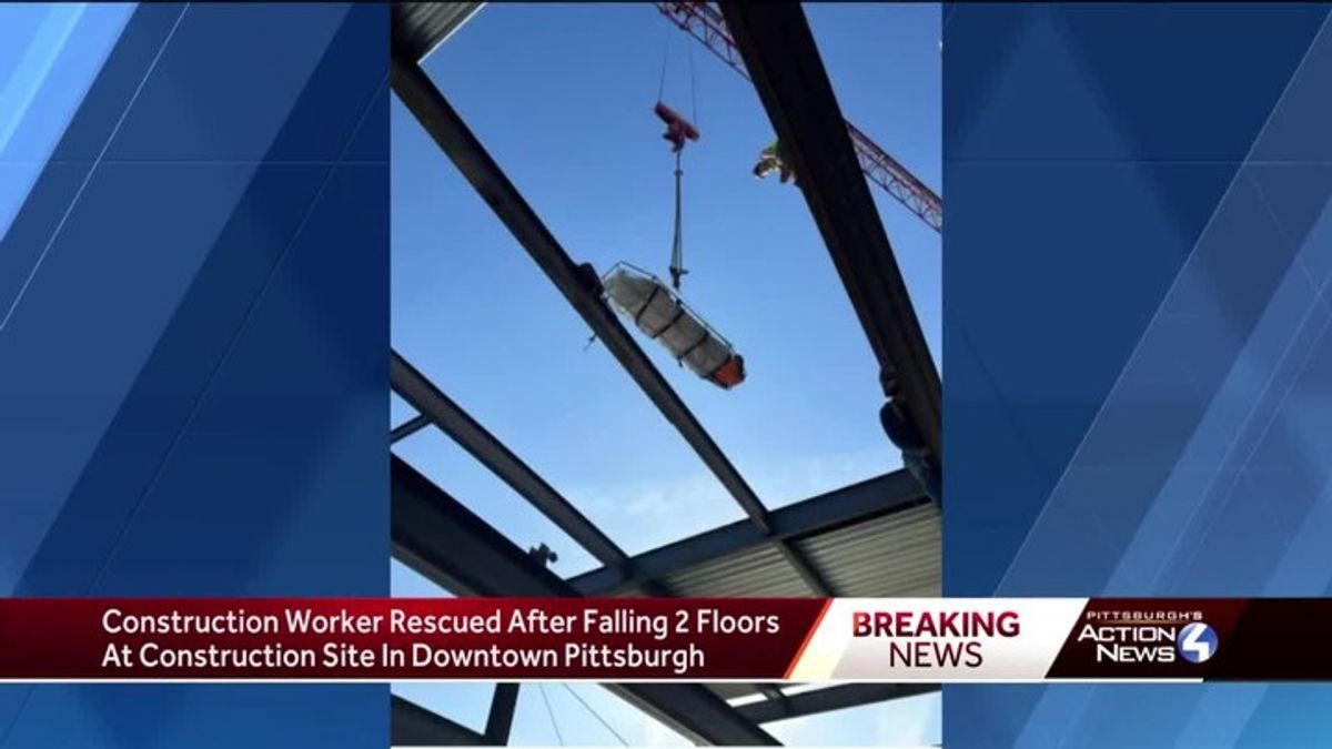 Construction worker rescued after fall at FNB tower site in Pittsburgh ...