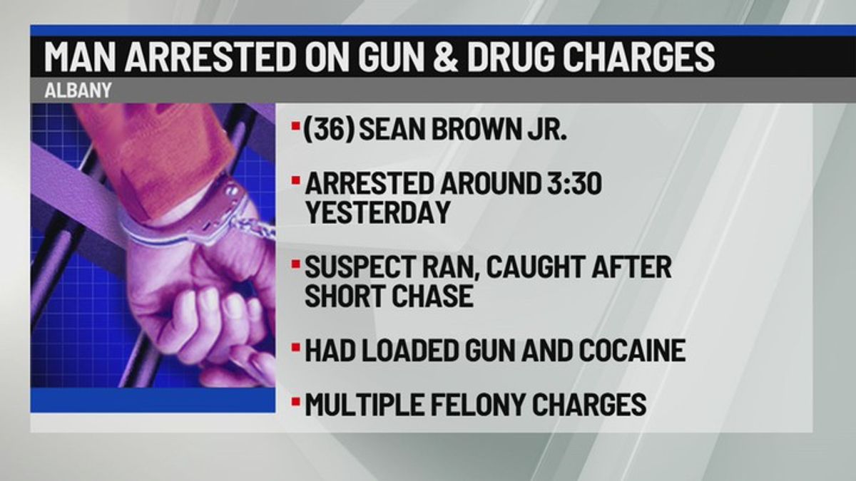 Man arrested on gun, drug charges | Haystack News