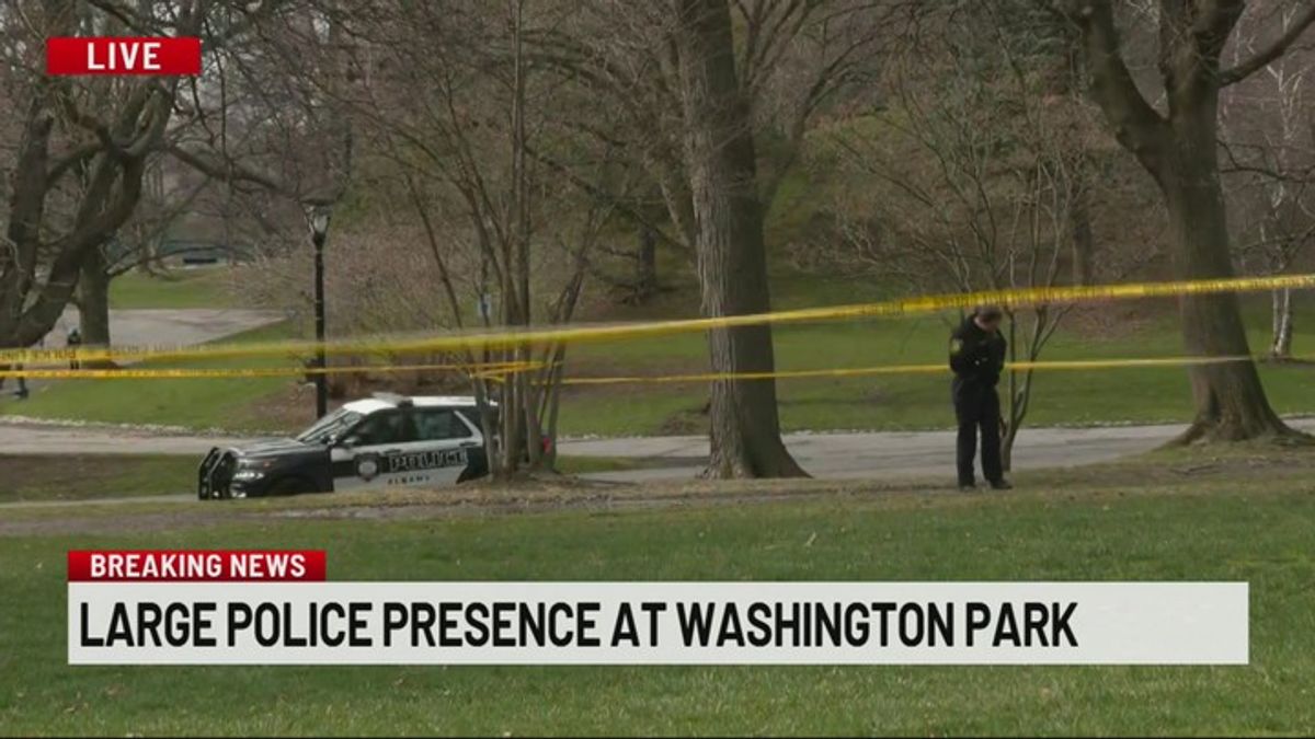 Large police presence at Washington Park in Albany | Haystack News