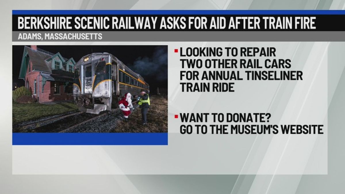 Berkshire Scenic Railway asks for aid after train fire | Haystack News
