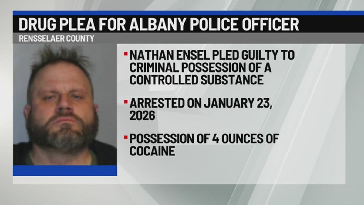 Albany police officer pleads guilty to drug charge | Haystack News