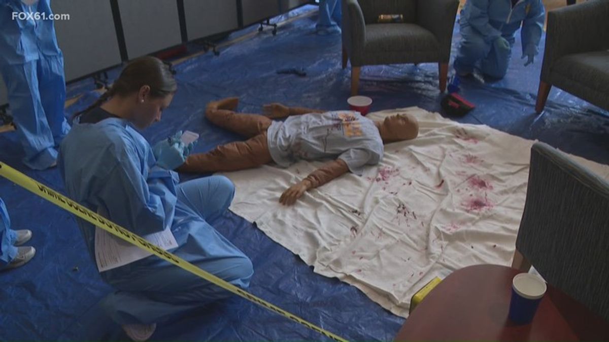 Annual Mass Casualty Incident Drill At Univ Of New Haven Provides