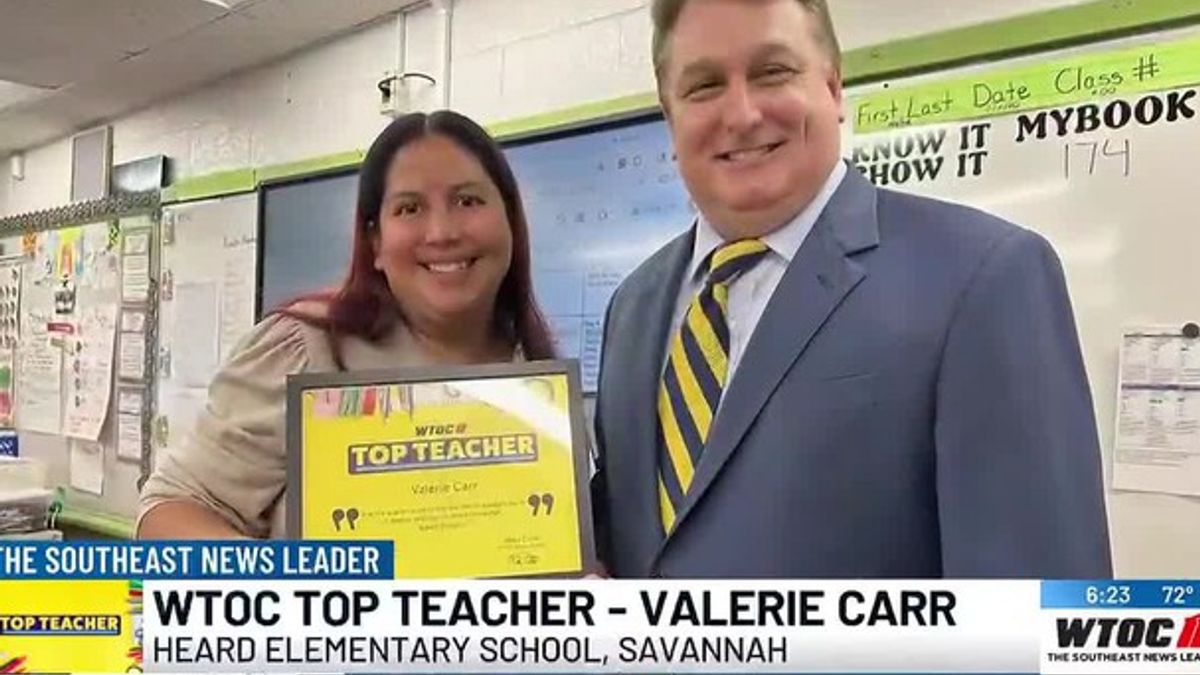 WTOC Top Teacher: Valerie Carr | Haystack News