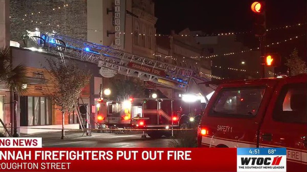 Savannah firefighters respond to commercial structure fire on East ...