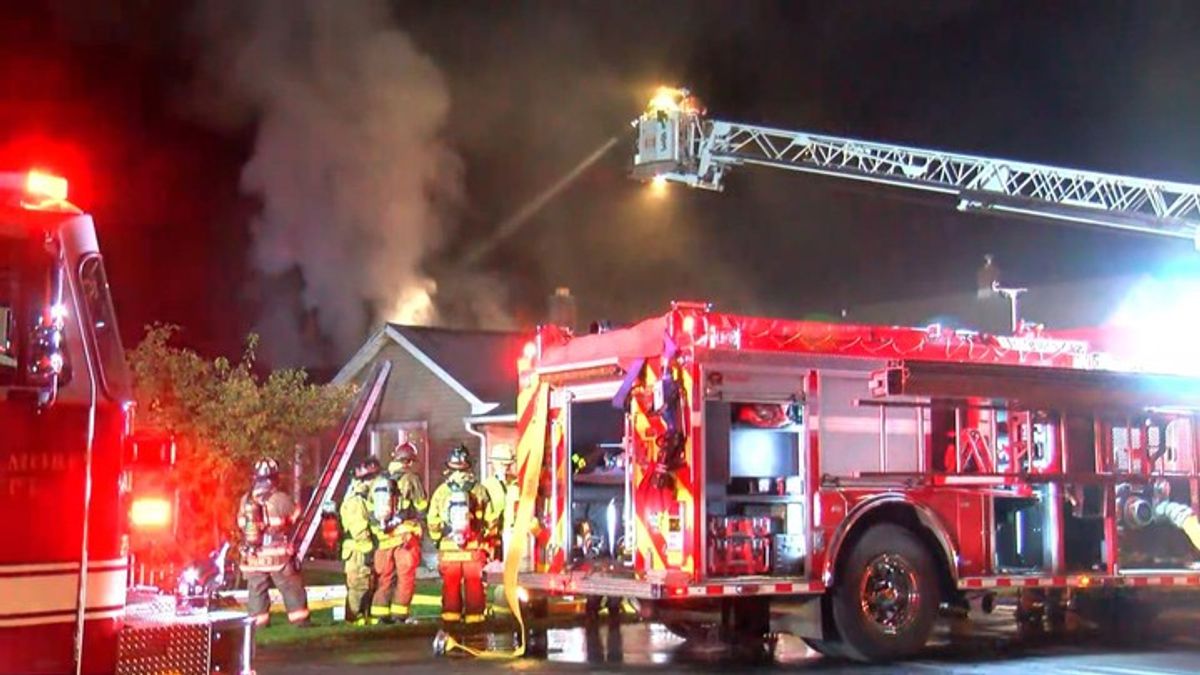 Multiple departments battle house fire in Genoa | Haystack News
