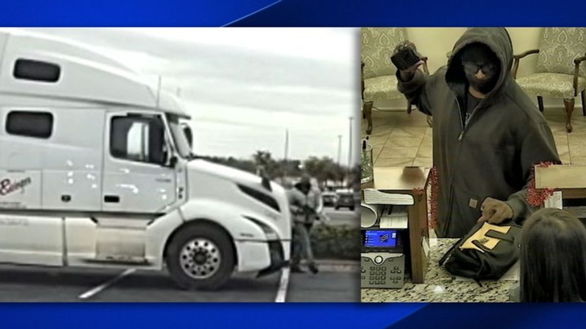 Truck driver arrested in NC bank robbery, shootout with police hit with ...