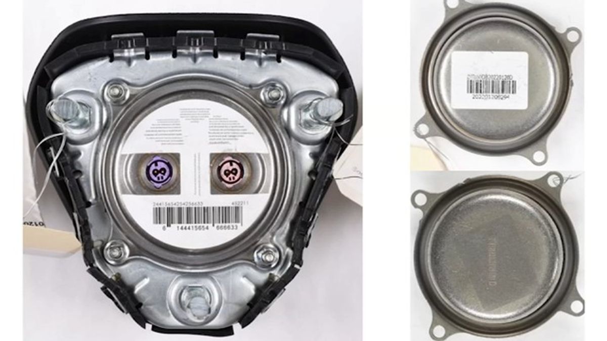 Banned airbag inflators that could rupture, shoot metal shrapnel might ...