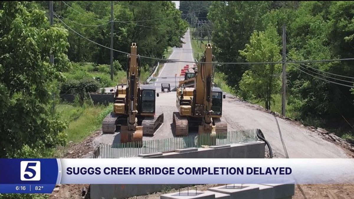 Suggs Creek Bridge closure extended in Gladeville, hurting nearby ...
