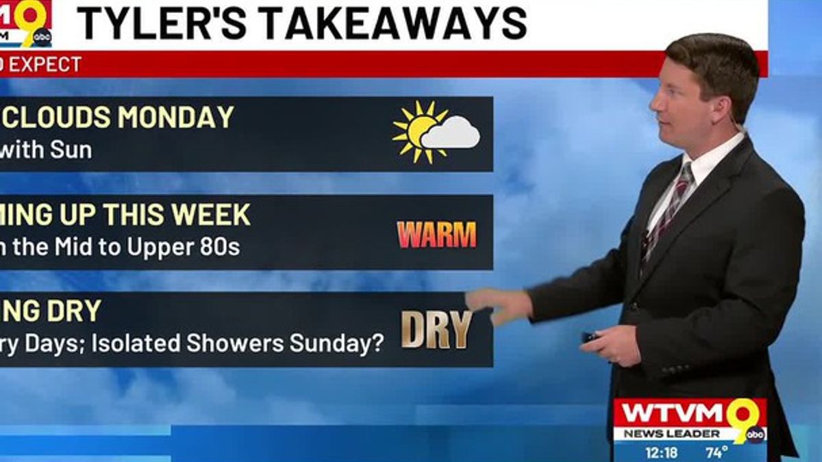 Tyler's Forecast On The Go (4/13/2026) | Haystack News