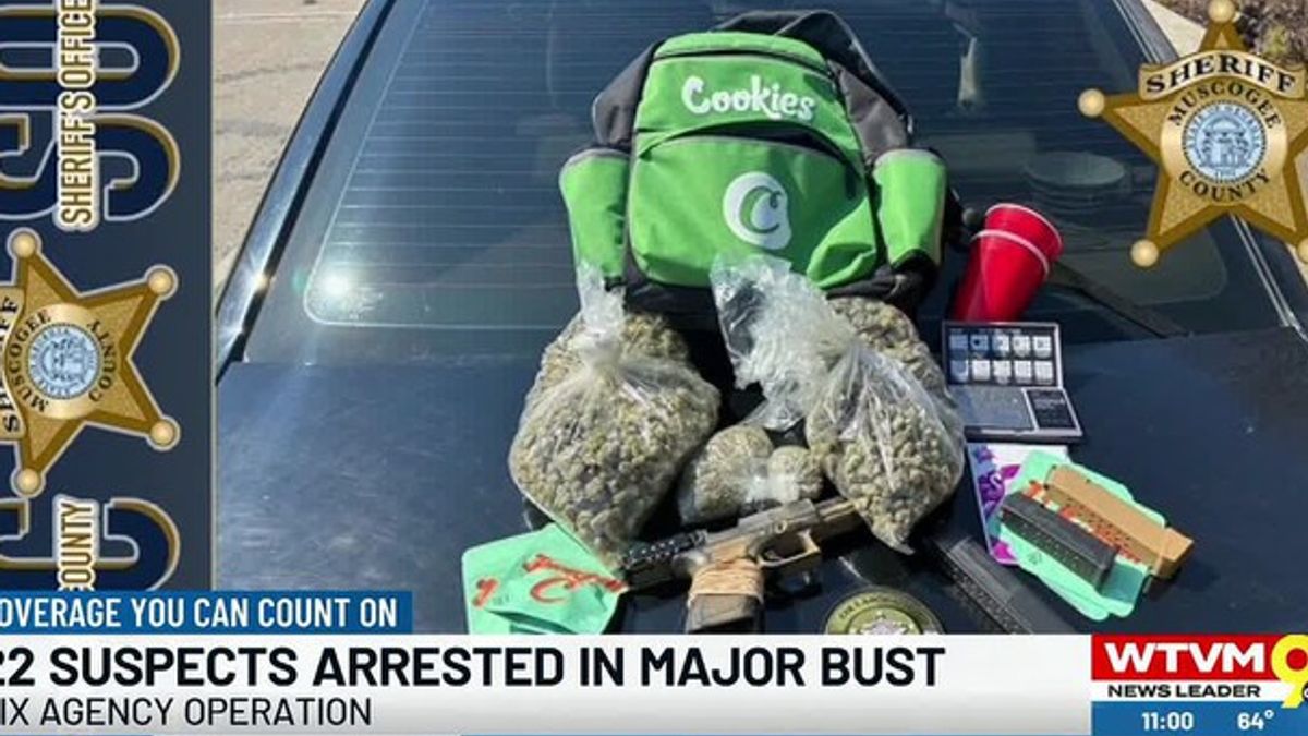 Multi-agency operation leads to 22 arrests, seizure of trafficking ...