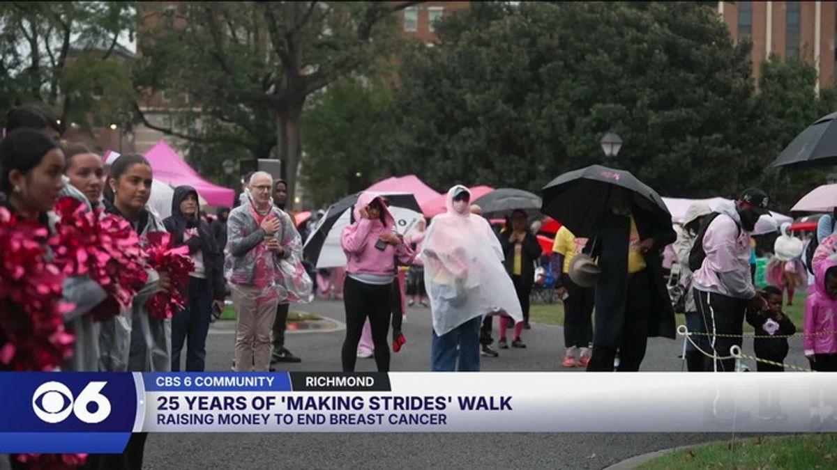 25th Making Strides against Breast Cancer Walk takes place in Richmond ...