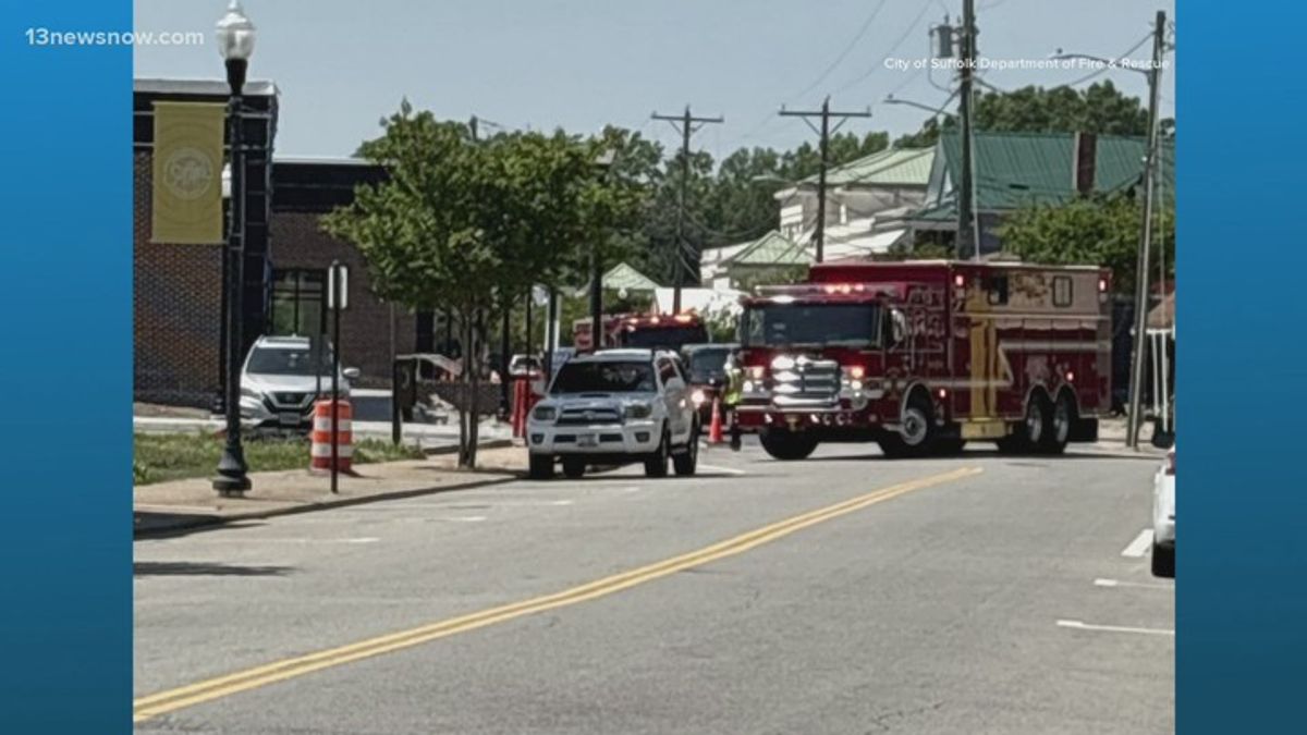 Natural gas leak shuts down West Washington Street in Suffolk ...